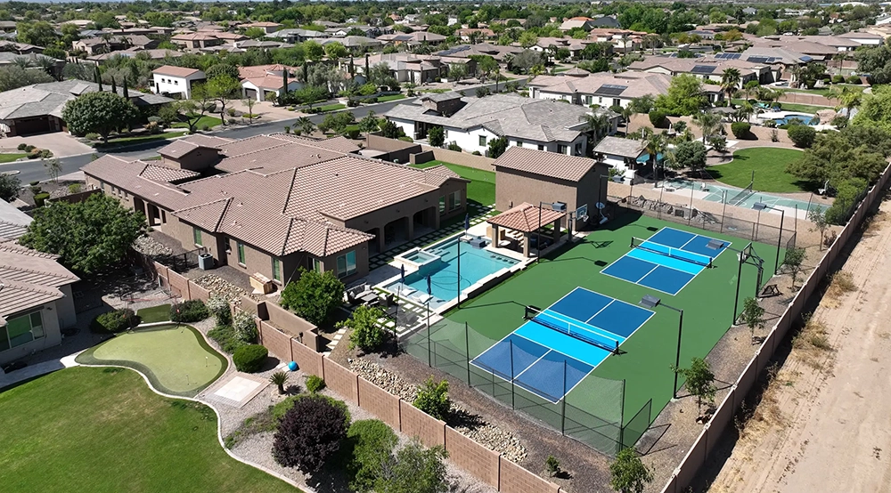 Outdoor Pickleball Court